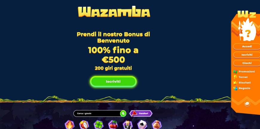 Wazamba Casino