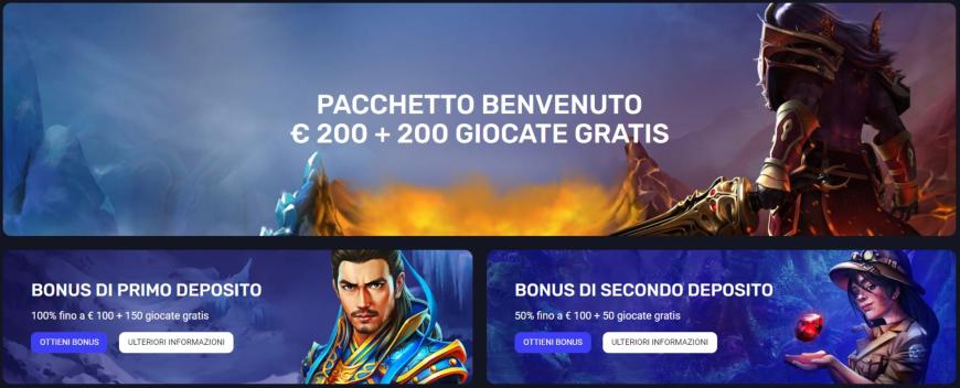 Bonus di WooCasino