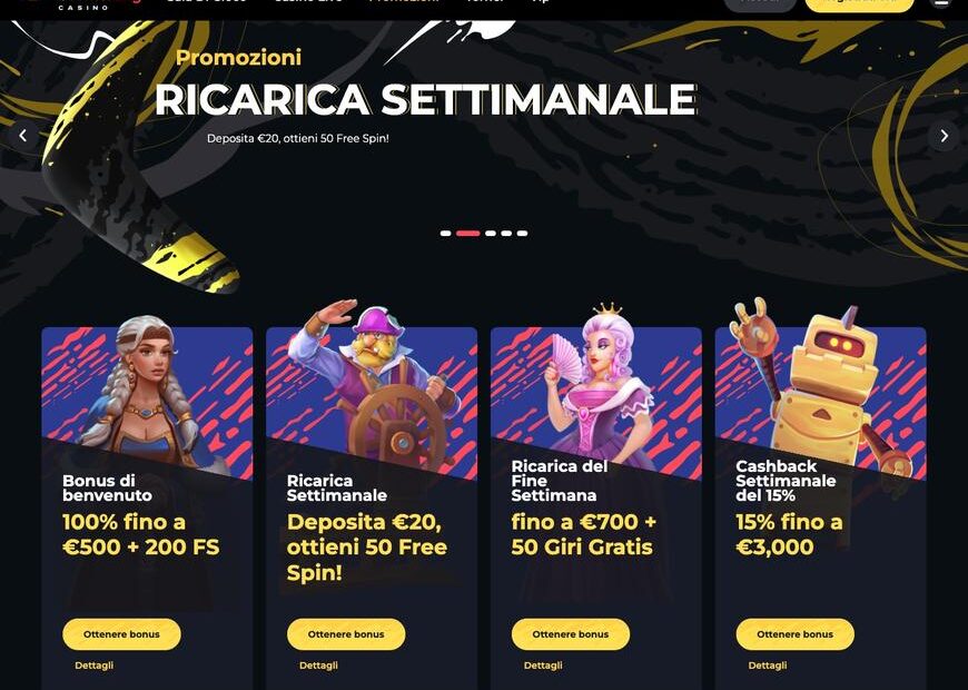 Casinò Boomerang Offerte