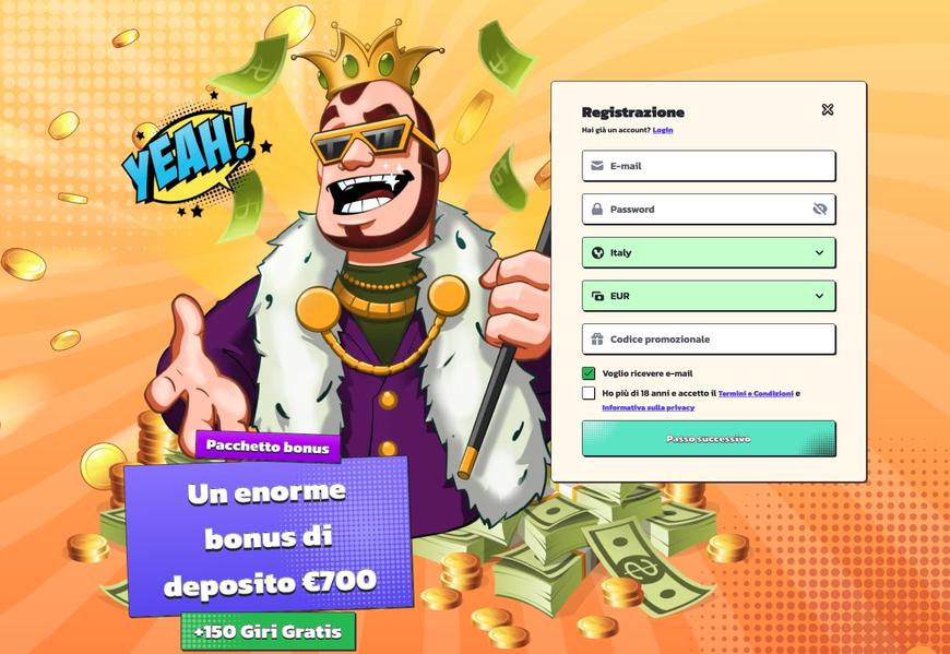 SpinsBro Casino Registrazione